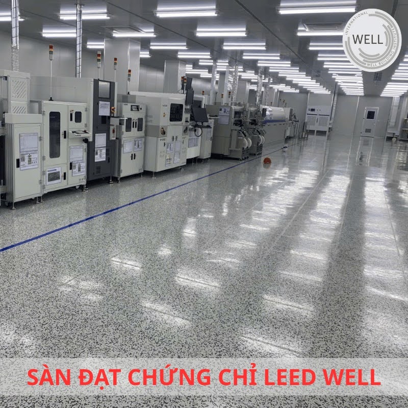 sàn đạt chứng chỉ LEED WELL