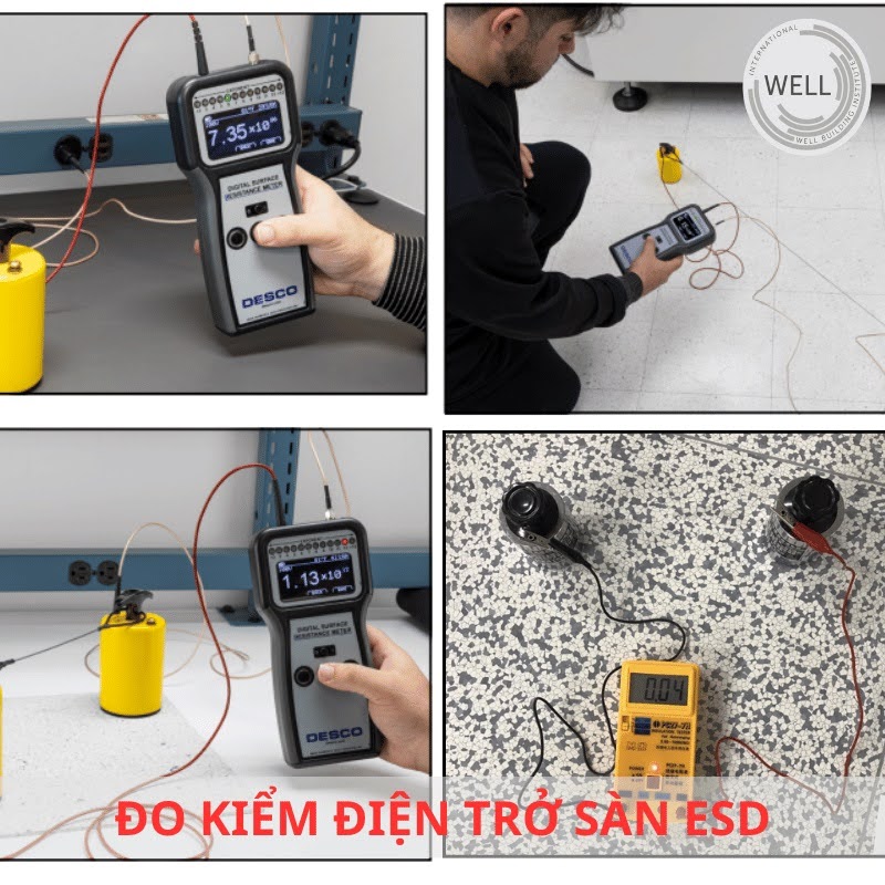 sàn ESD đạt chuẩn LEED WELL
